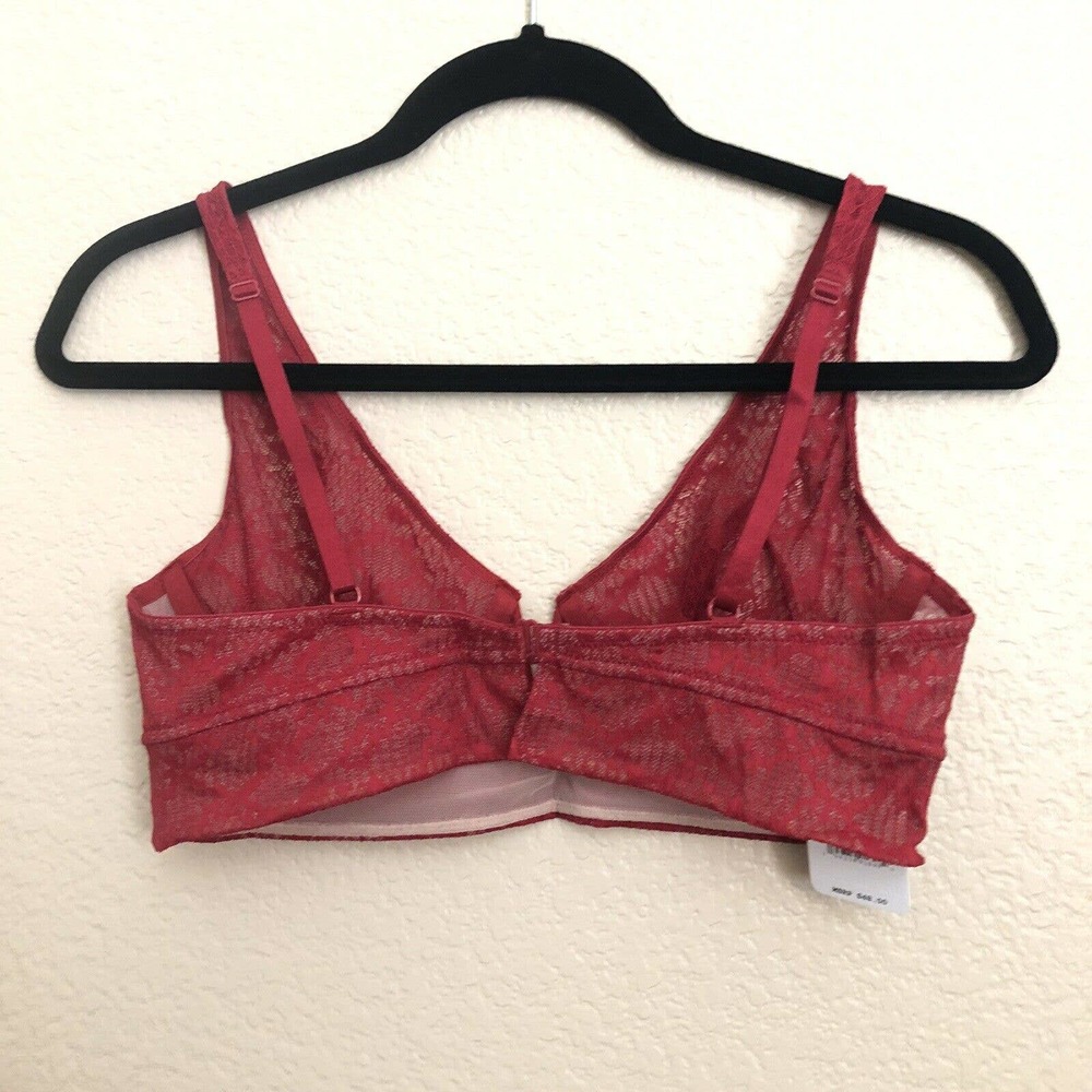 Free People NWT Bra Lace Tameeka Underwire Berry - Picture 5 of 7